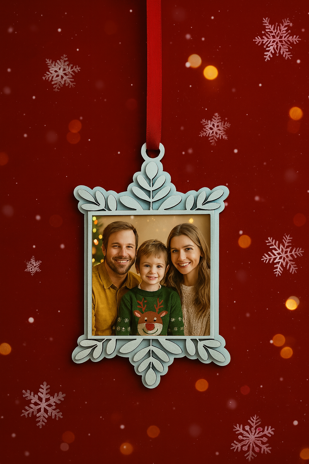 Holly Ornament