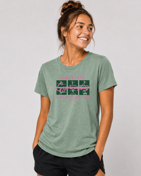Official 2026 CARA State Gymnastics Championship T-Shirt | Event Apparel