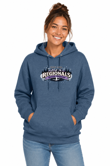 Official 2026 CARA Regional Gymnastics Hoodie | Event Apparel Basic