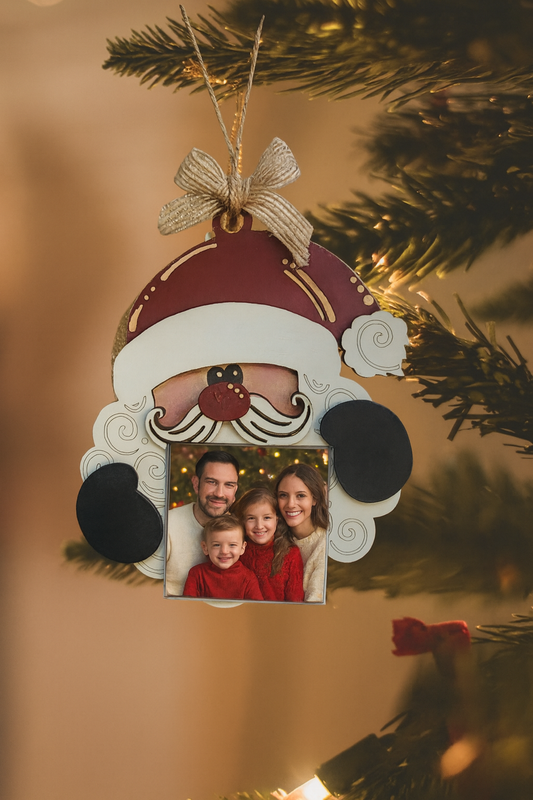 Santa Custom Magnet Ornament