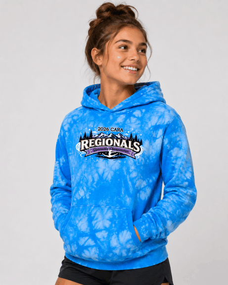 Official 2026 CARA Regional Gymnastics Hoodie | Championship Event Apparel