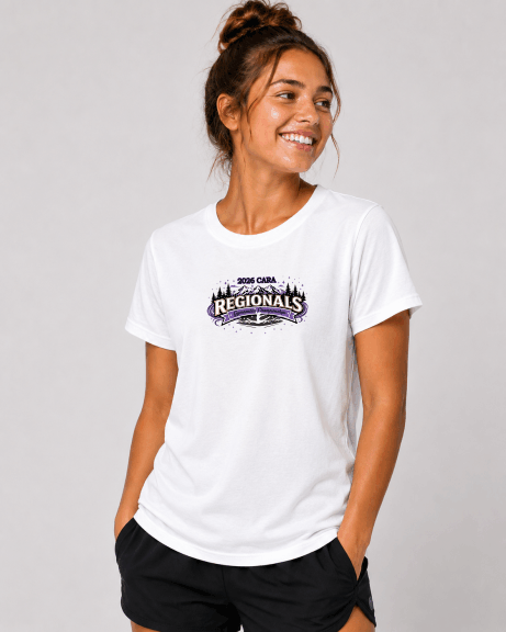Official 2026 CARA Regional Gymnastics Championship T-Shirt | Event Apparel